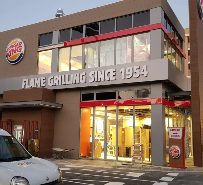 Local Burger King franquicia