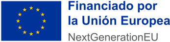 Emblema de la Unión Europea + Financiado por la Unión Europa - NextGenerationEU